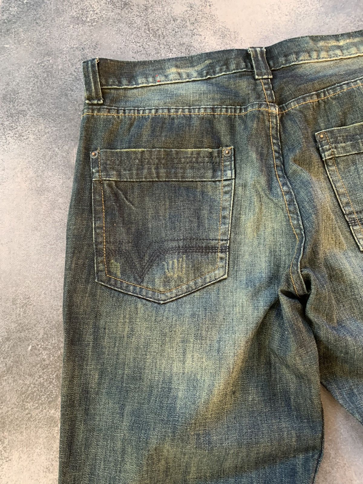 Hysteric Glamour × If Six Was Nine × Japanese Brand 💥 HYSTERIC GLAMOUR BALENCIAGA STYLE JAPANESE JEANS Size US 34 / EU 50 - 11 Thumbnail