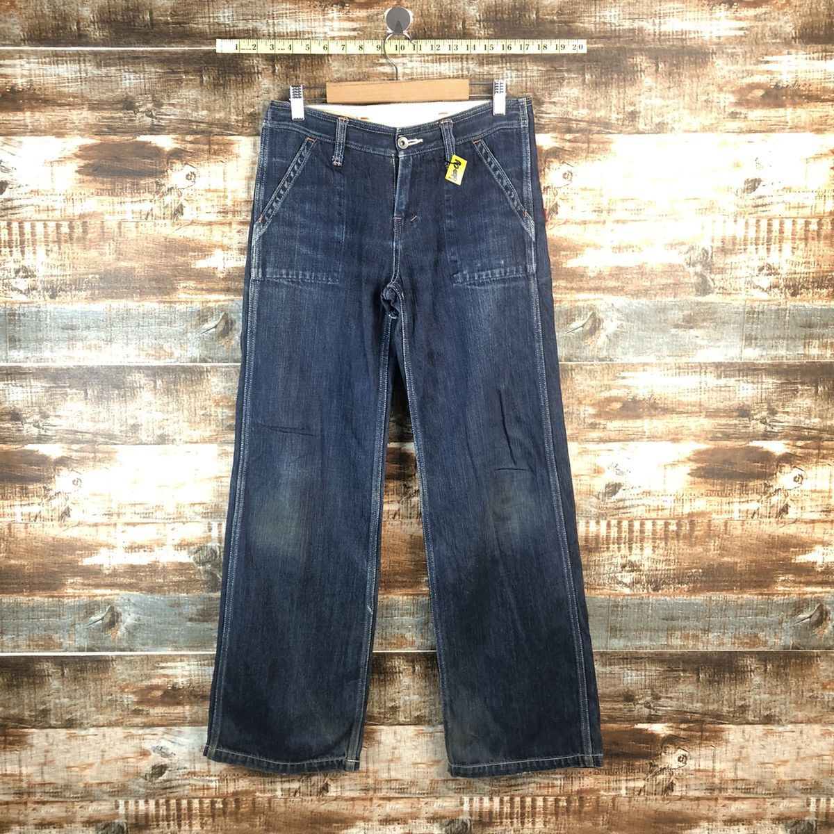 Johnbull John Bull Blue vintage japan Denim Pants #A2099 Size US 27 - 1 Thumbnail