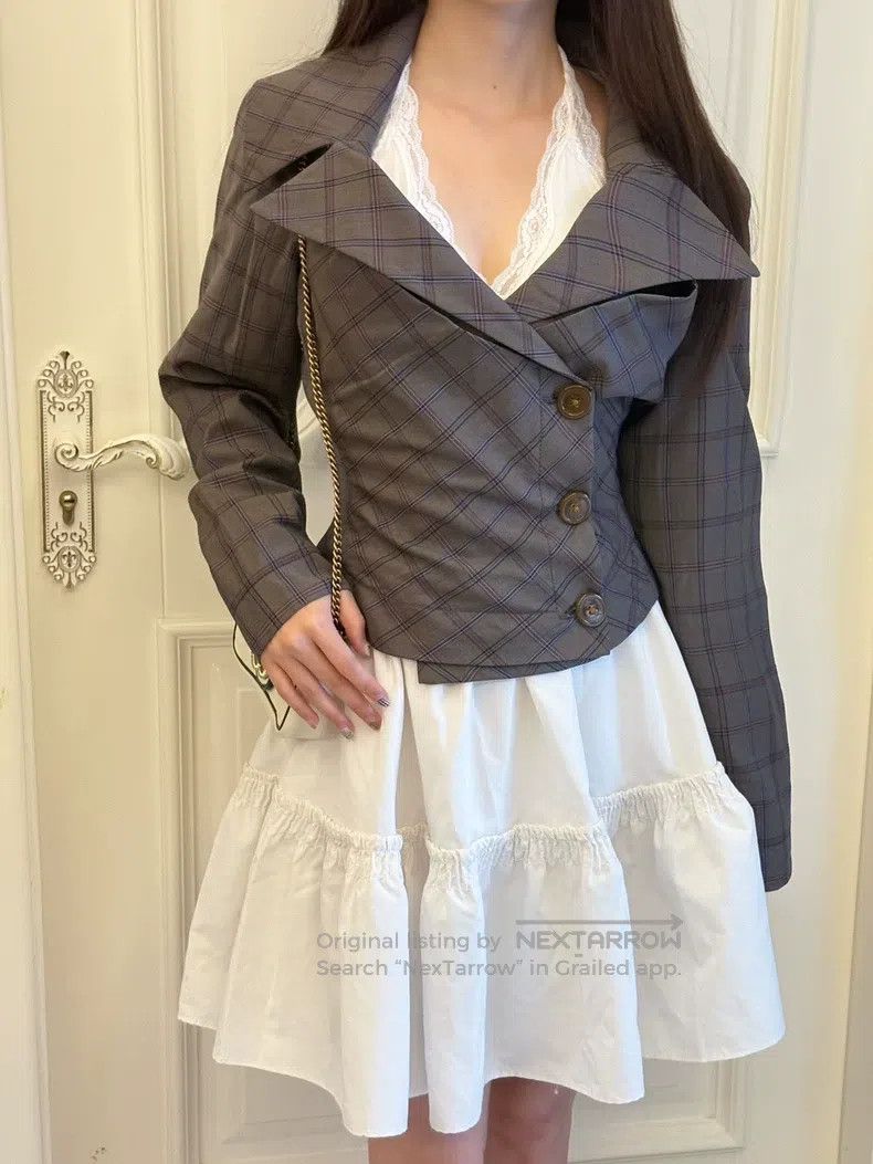 Vivienne Westwood Vivienne Westwood Waist-Cinched Side-Buttoned Blazer Jacke Size S / US 4 / IT 40 - 1 Thumbnail