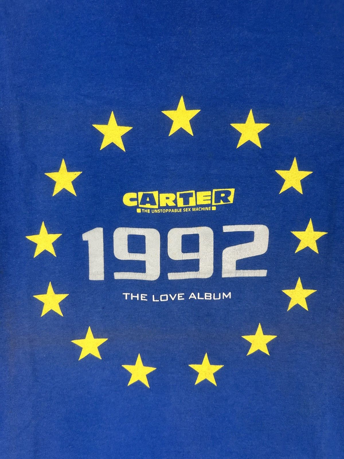 Band Tees × Vintage Vintage 90s Carter The Unstoppable Sex Machine / Love album Size US XL / EU 56 / 4 - 6 Thumbnail