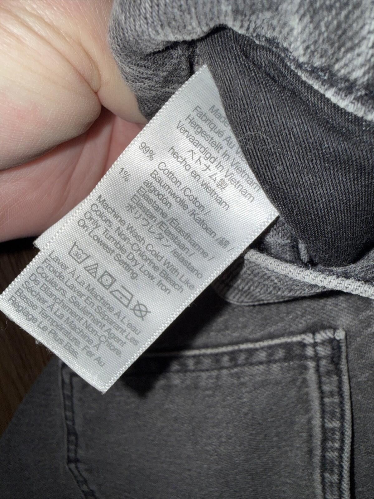Madewell Madewell The Perfect Vintage Jeans Gray Distressed Raw Hem Size 26" / US 2 / IT 38 - 5 Thumbnail
