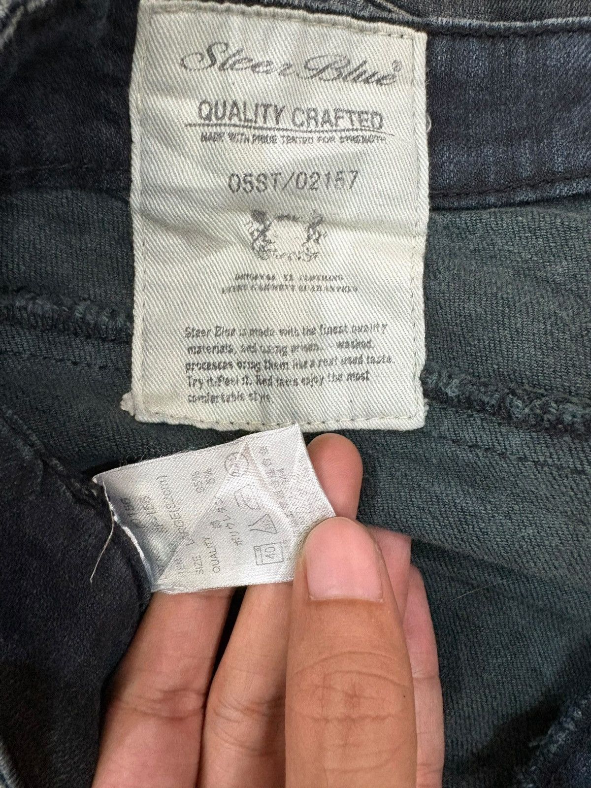 Japanese Brand Vintage Japanese Brand Mud Wash Distressed Jeans Size US 32 / EU 48 - 10 Thumbnail