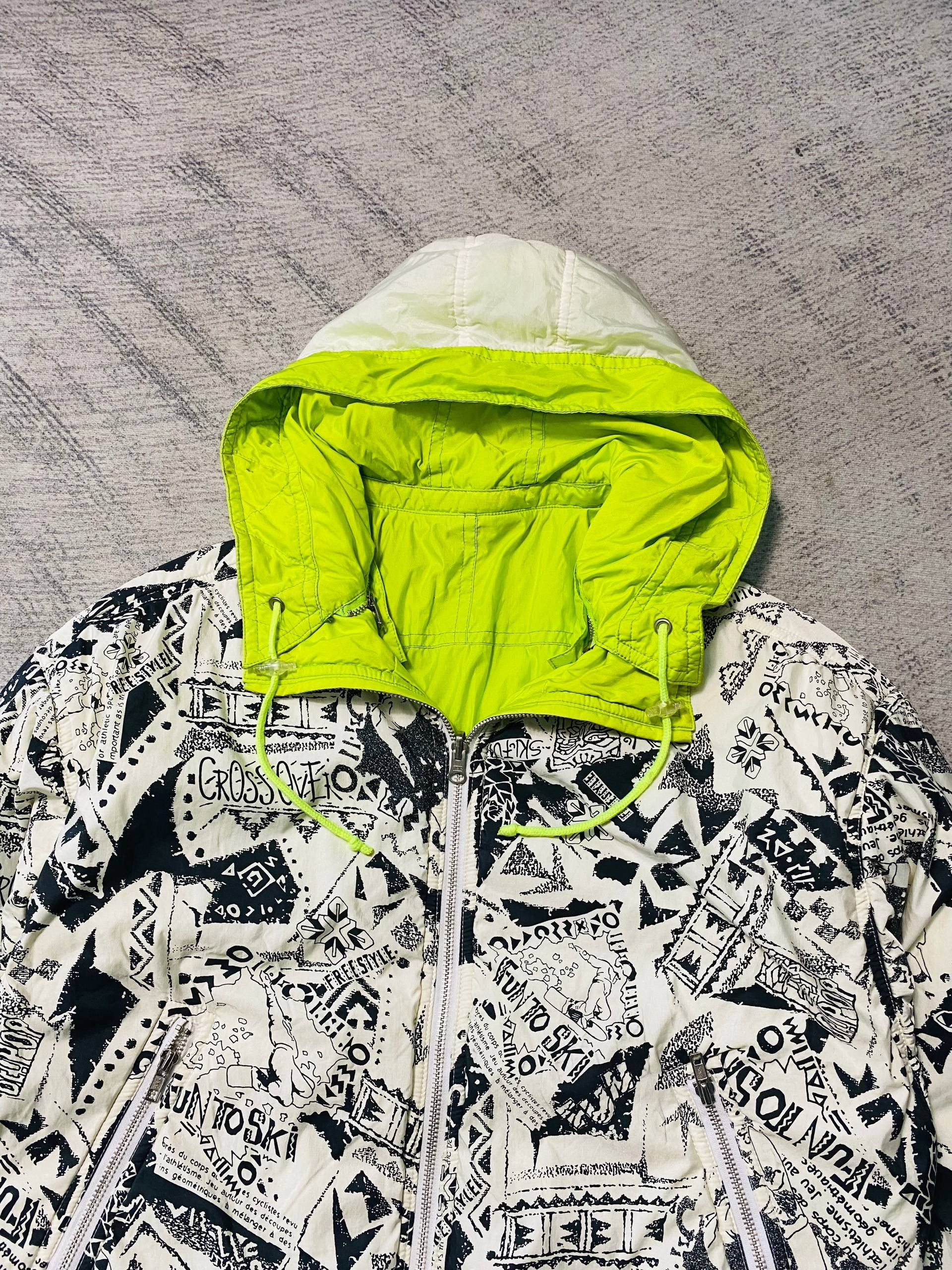 Hypebeast Be!Pop Reversible Funky Graphic Jacket 90s Japan Streetwear Size US L / EU 52-54 / 3 - 3 Thumbnail