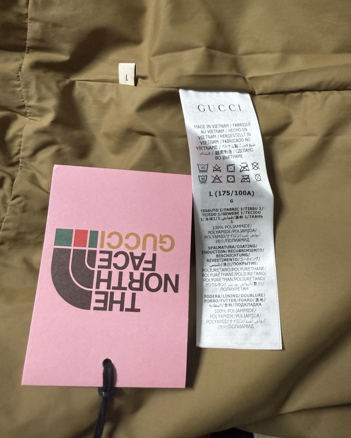 Gucci × The North Face Gucci The North Face Rain Coat Size US L / EU 52-54 / 3 - 9 Thumbnail
