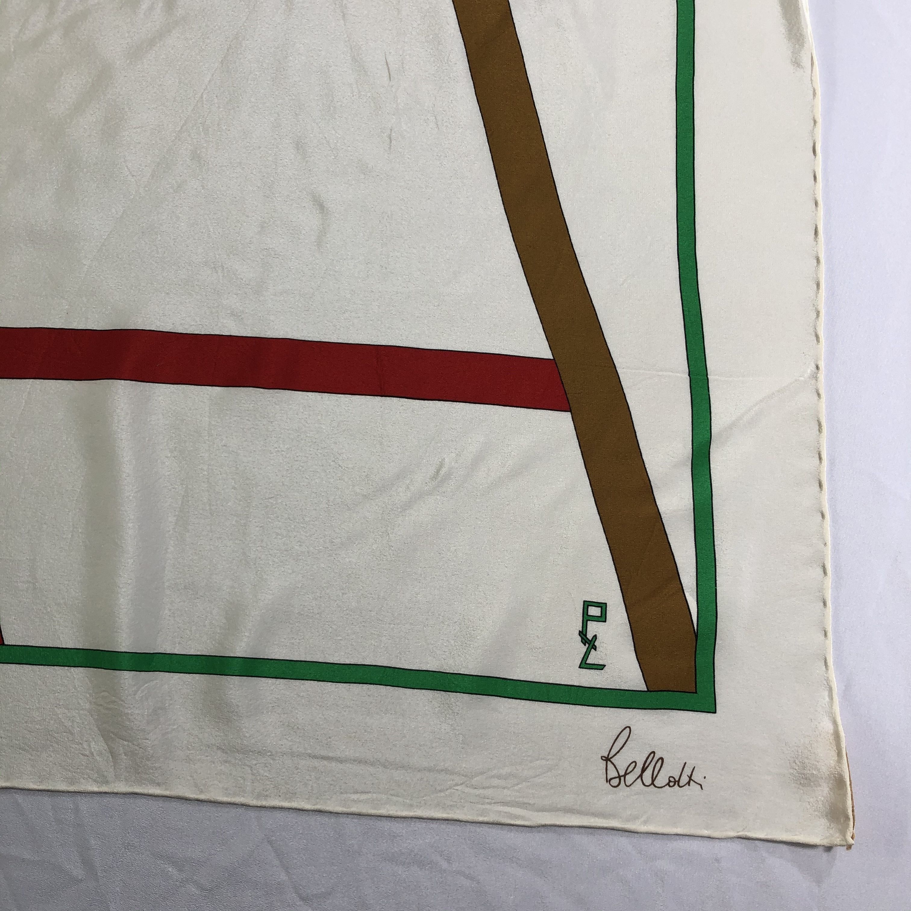 Vintage Vintage Silk Scarf Size ONE SIZE - 4 Thumbnail