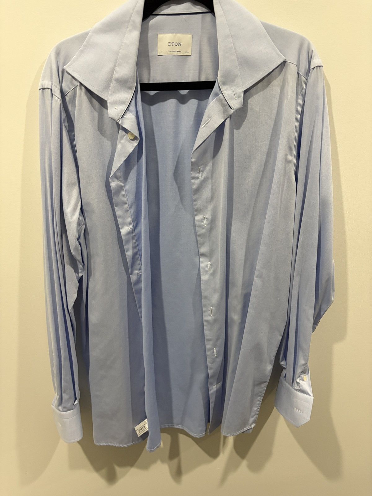 Eton 2x eton contemporary cut shirts Size 44R - 2 Thumbnail
