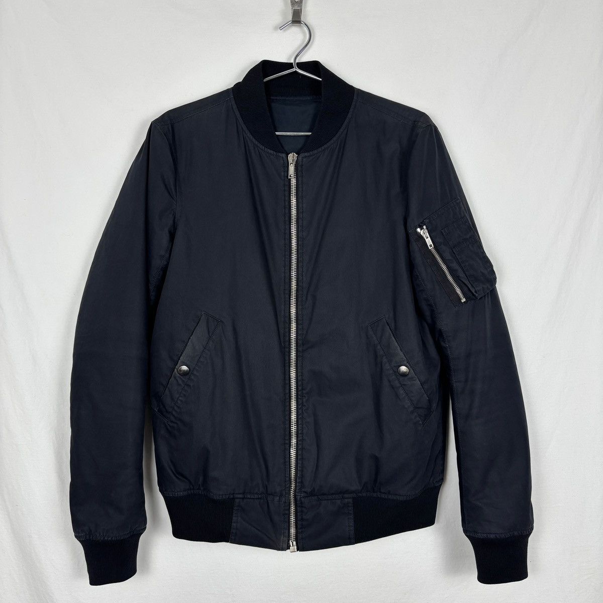 Rick Owens FW10 Rick Owens “PLINTH” Bomber Jacket Size US S / EU 44-46 / 1 - 1 Thumbnail
