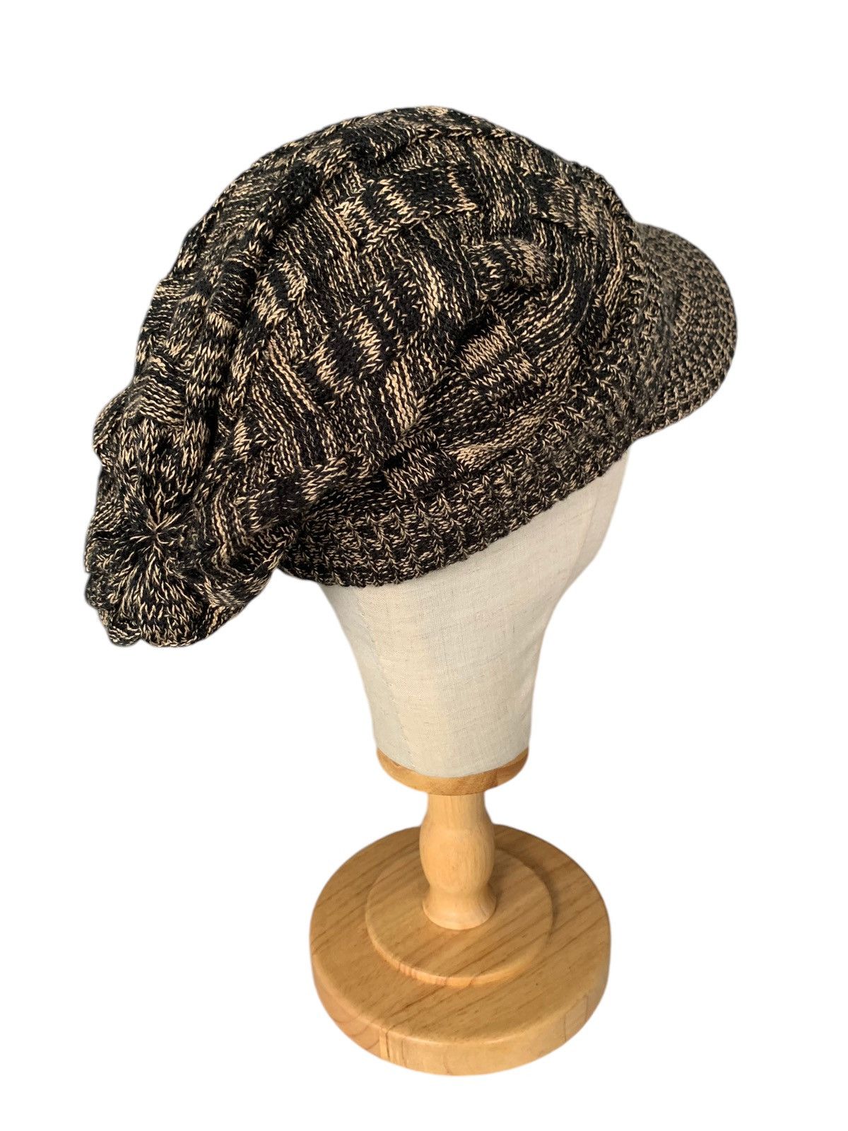 14th Addiction × Japanese Brand Punk Style Slouchy Knitted crochet Beanie Hats Size ONE SIZE - 6 Thumbnail