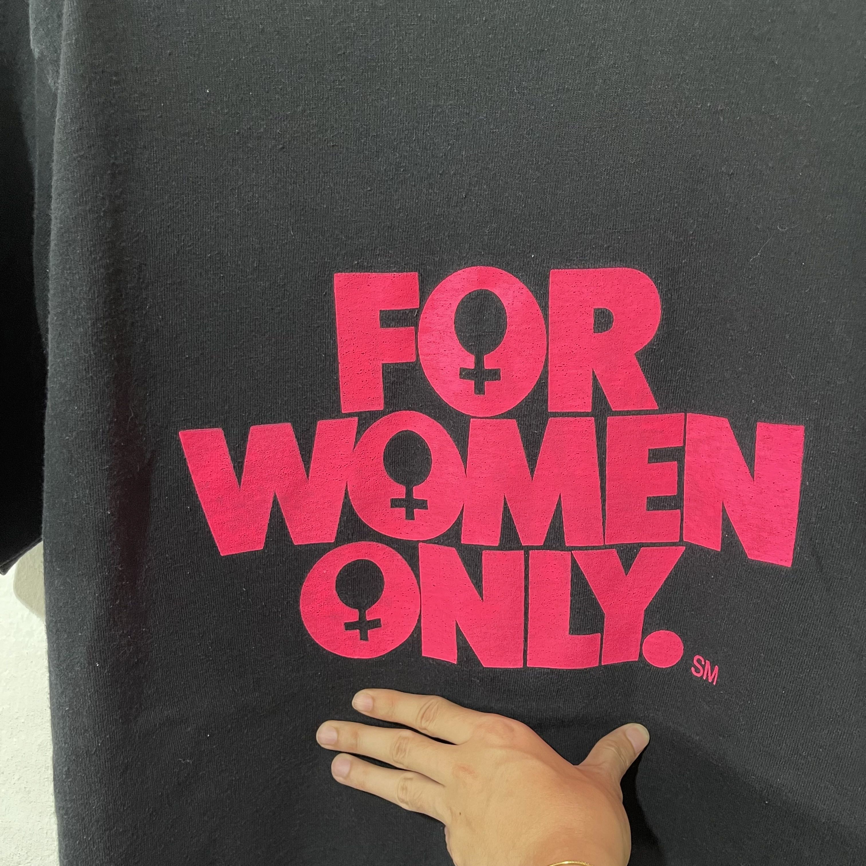 Vintage Vintage 90s For Women Only T-Shirt Size US M / EU 48-50 / 2 - 2 Thumbnail
