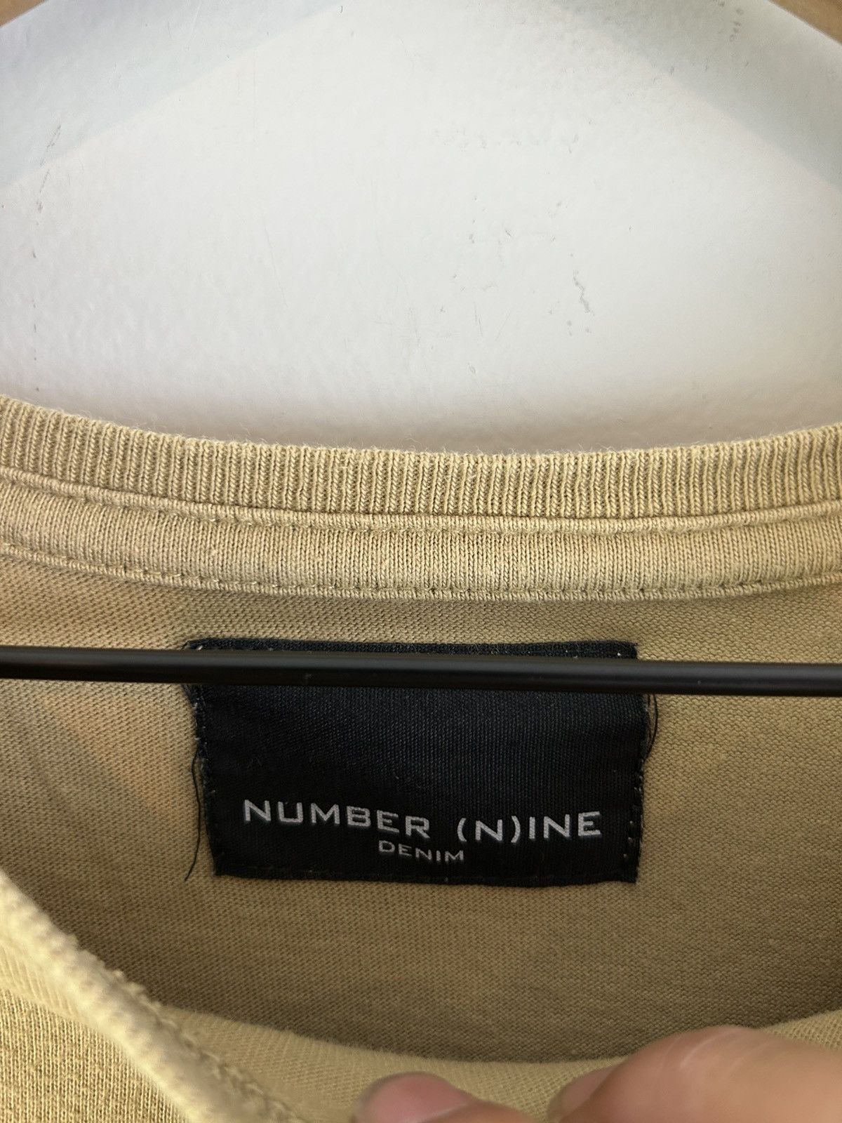 Number (N)ine Number Nine Back Logo Print T-Shirts Size US M / EU 48-50 / 2 - 6 Thumbnail