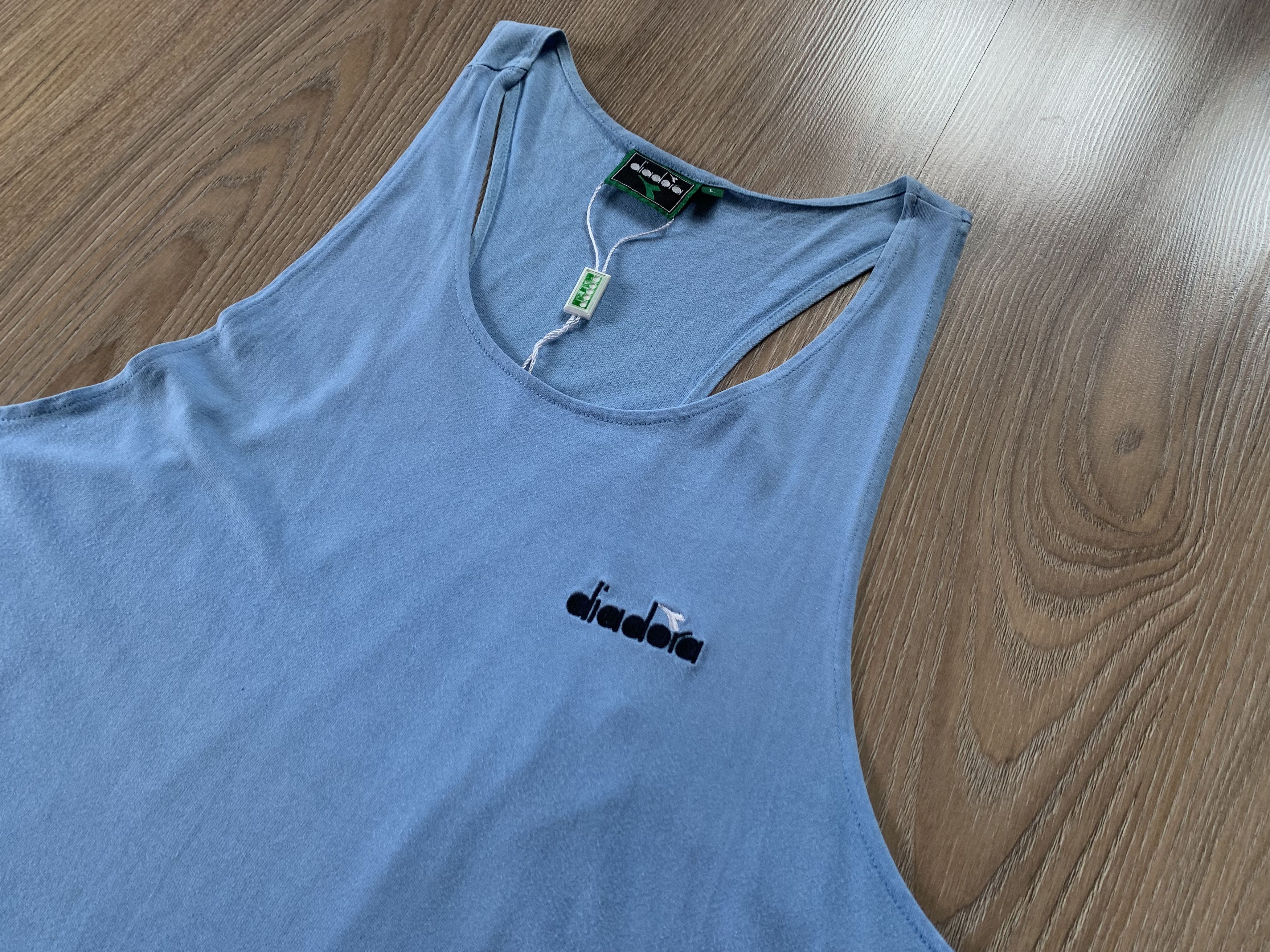 Diadora Cotton Diadora Basic Sleeveless Tank Top Size US L / EU 52-54 / 3 - 4 Thumbnail