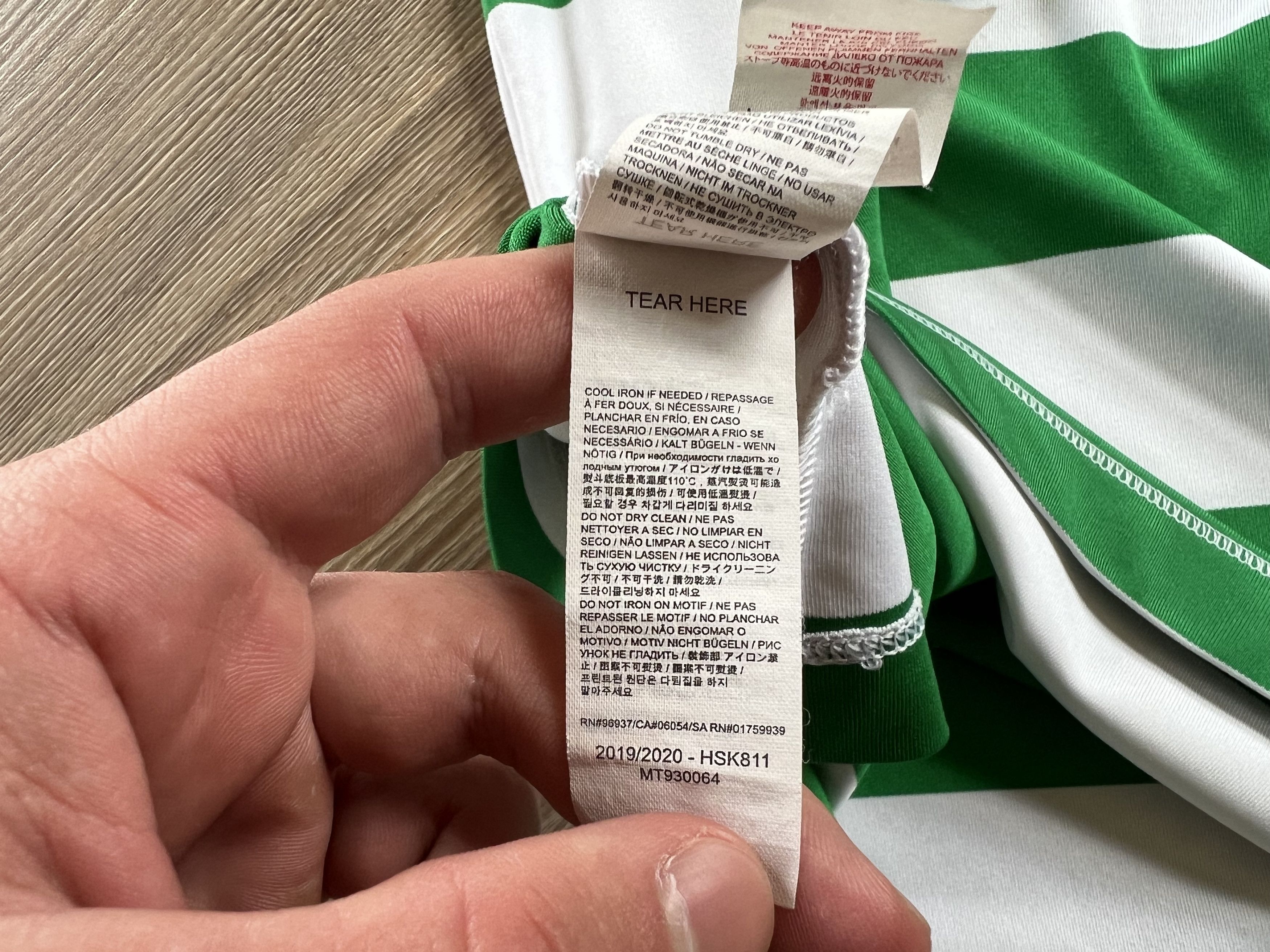 New Balance New Balance Celtic Home Shirt 2019-2020 Size US XL / EU 56 / 4 - 10 Thumbnail