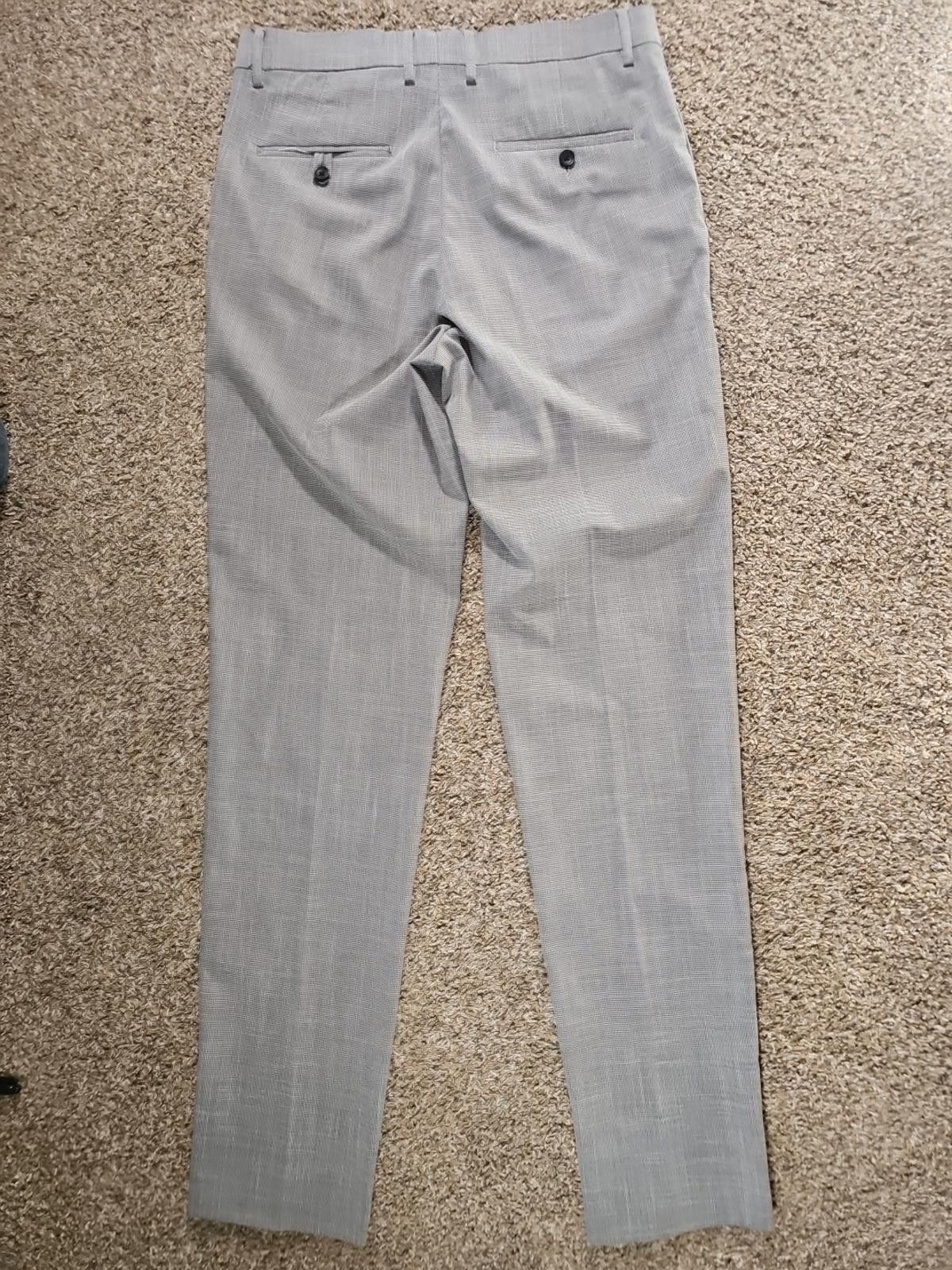 Haggar J.M. Haggar Slim Fit Premium Stretch Suit Pant 32x34 Size US 32 / EU 48 - 6 Thumbnail