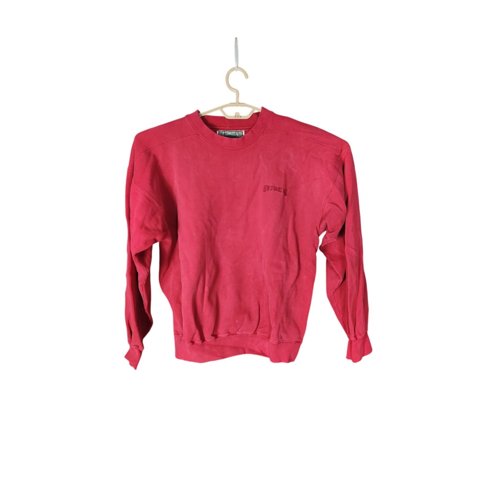 Levi's Vintage 90s Distressed Levi's Crewneck Men's Large Size US L / EU 52-54 / 3 - 1 Thumbnail
