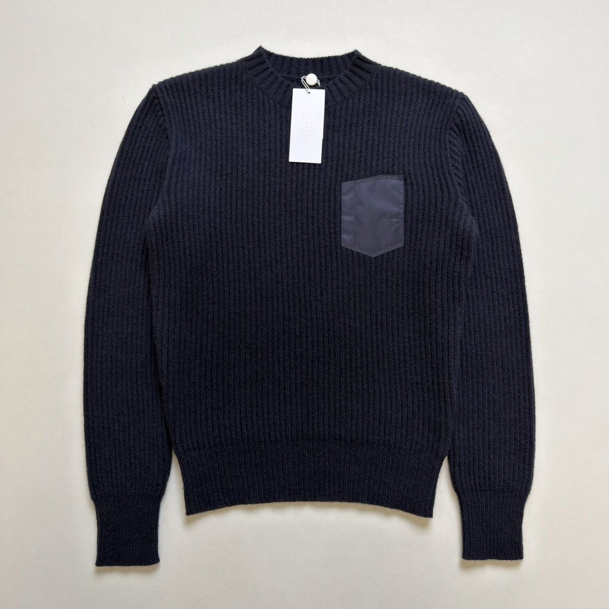 Maison Margiela A/W 21 Ribbed Wool ‘Officer’ Sweater Size US XL / EU 56 / 4 - 16 Thumbnail