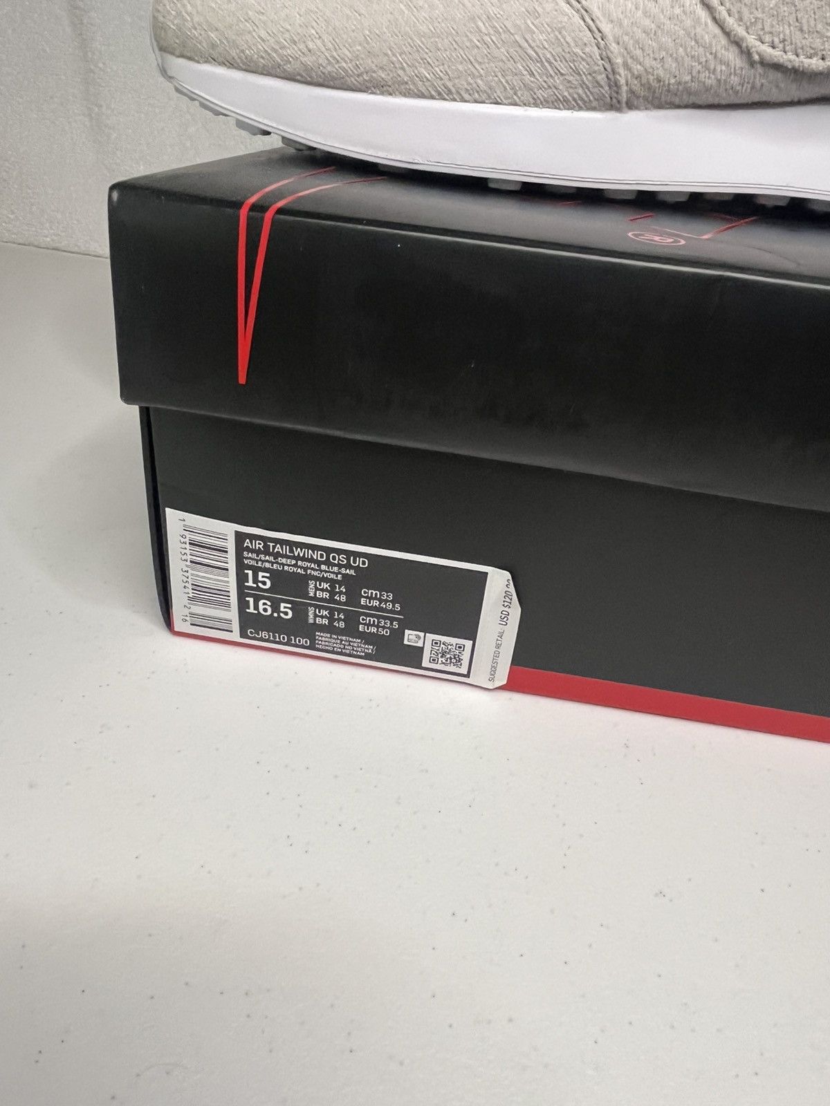 Nike Nike x Strange Things Air Tailwind QS Upside Down Size 15 Size US 15 / EU 48 - 2 Thumbnail