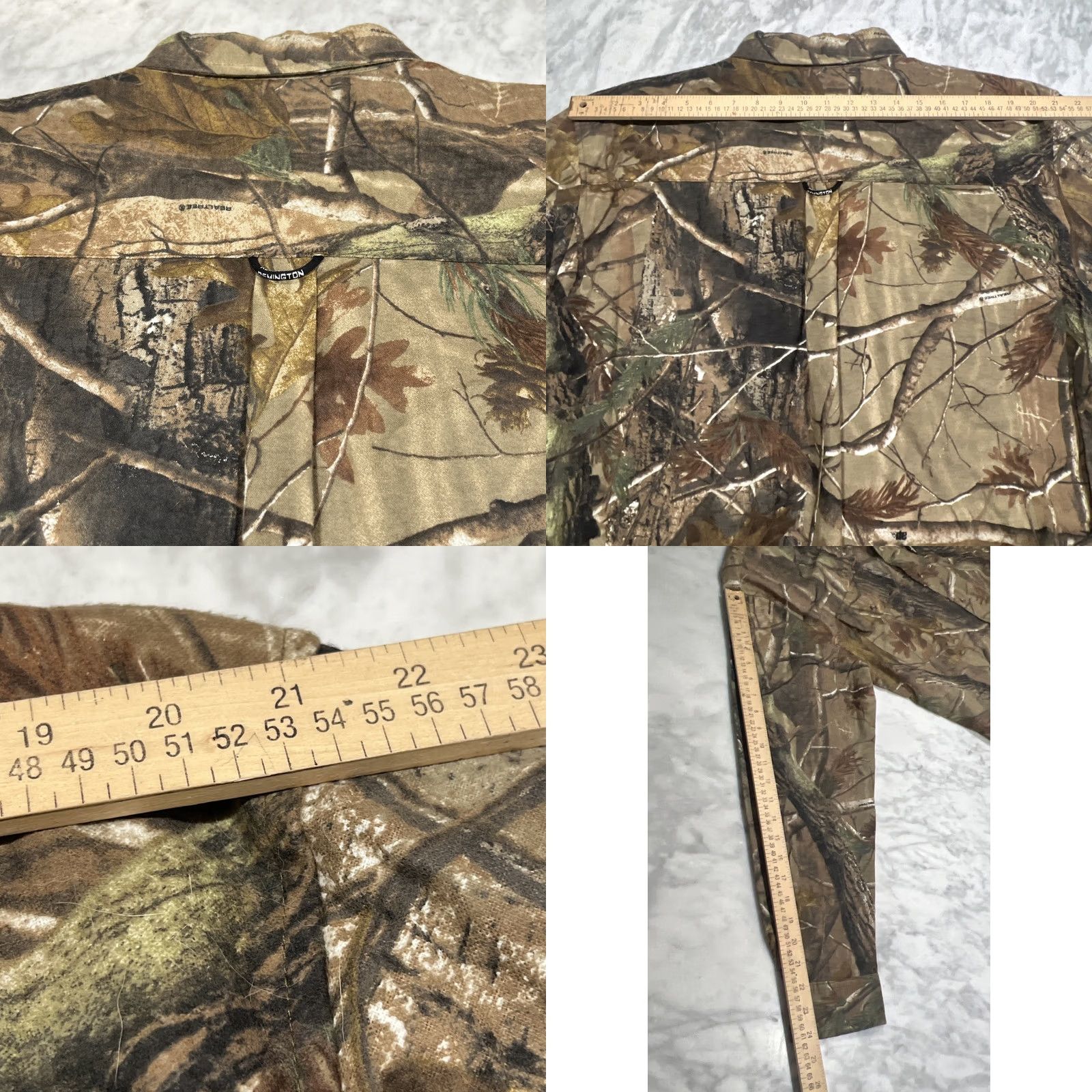 Vintage Remington Camo Button Down Shirt Men L Long Sleeve Real Tree Pockets Cotton Size US L / EU 52-54 / 3 - 9 Thumbnail