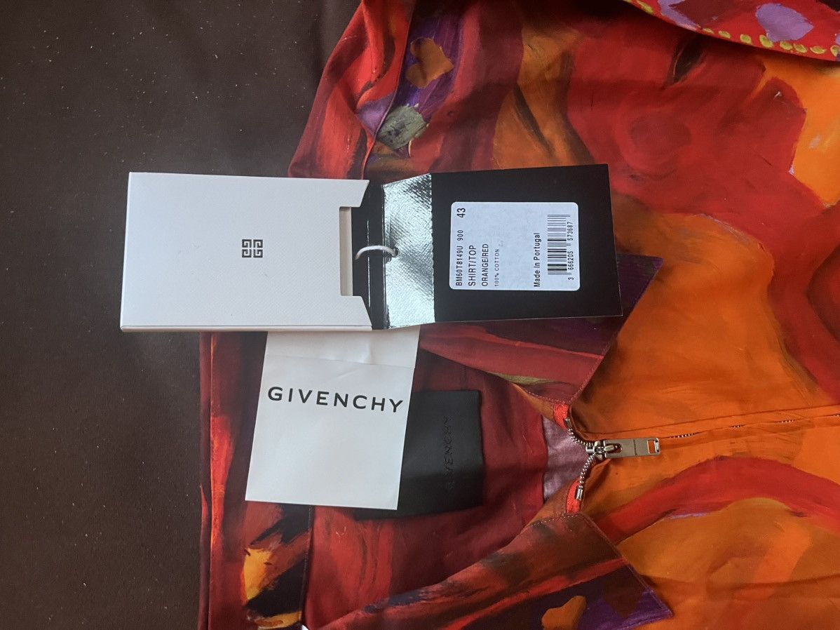 Givenchy Givenchy zipped shirt poplin with a Josh Smith Devil print. Size US XL / EU 56 / 4 - 4 Thumbnail
