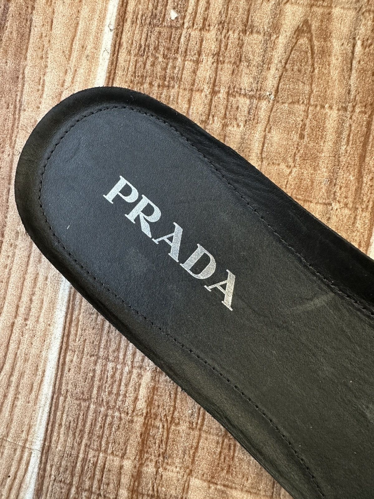 Prada Prada Men’s Nylon-Spazzolato Leather Sneaker Lowtops Size US 10 / EU 43 - 18 Thumbnail