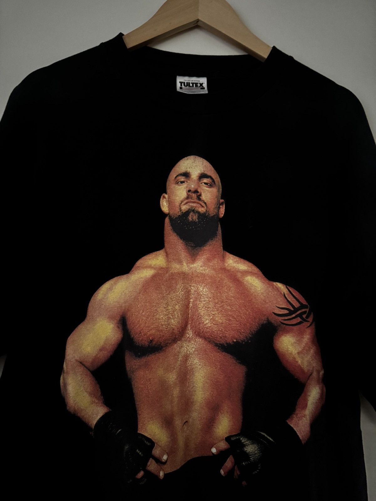 WWF Rare 90s Y2K WWF Goldberg Wrestling Tee Vintage Size US XL / EU 56 / 4 - 2 Thumbnail