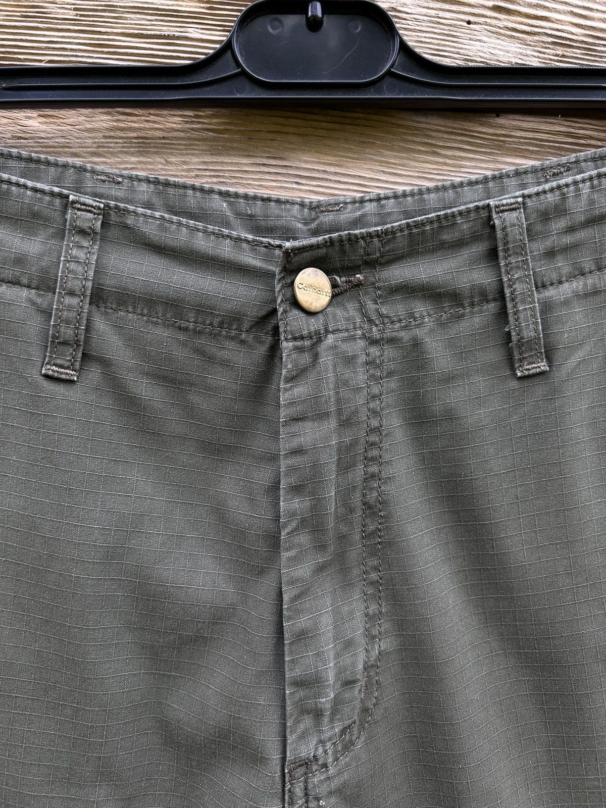 Carhartt Vintage Carhartt Cargo Bermuda Ripstop Shorts 28 Size US 28 / EU 44 - 2 Thumbnail
