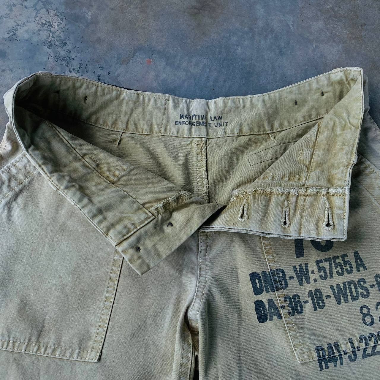 Japanese Brand MARITEME LAW ENFORCEMENT UNIT JAPAN MILITARY SHORT Size US 29 - 5 Thumbnail