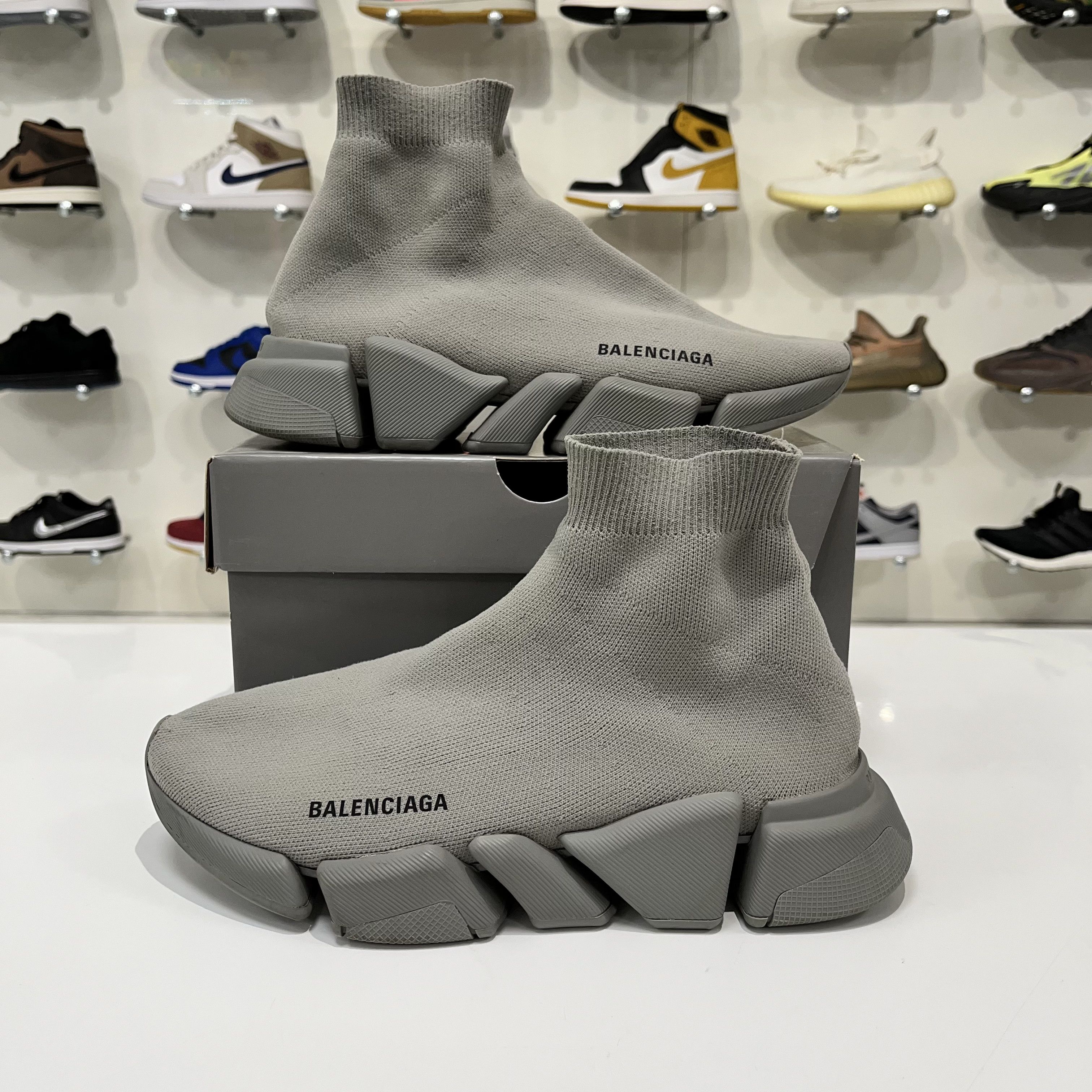 Balenciaga Balenciaga Speed 2.0 Grey Size US 7 / EU 40 - 1 Thumbnail