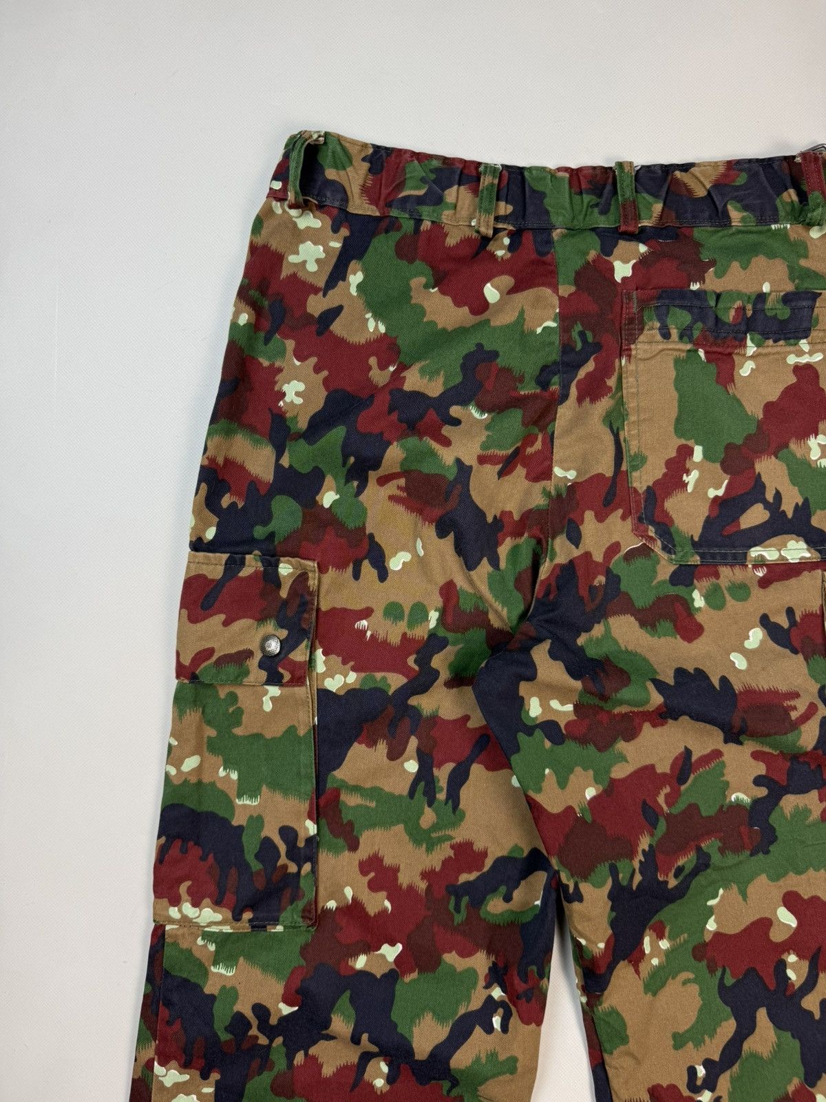 Vintage Military Swiss Army Alpenflage Camo M83 Cargo Pants Trousers Size US 30 / EU 46 - 22 Thumbnail