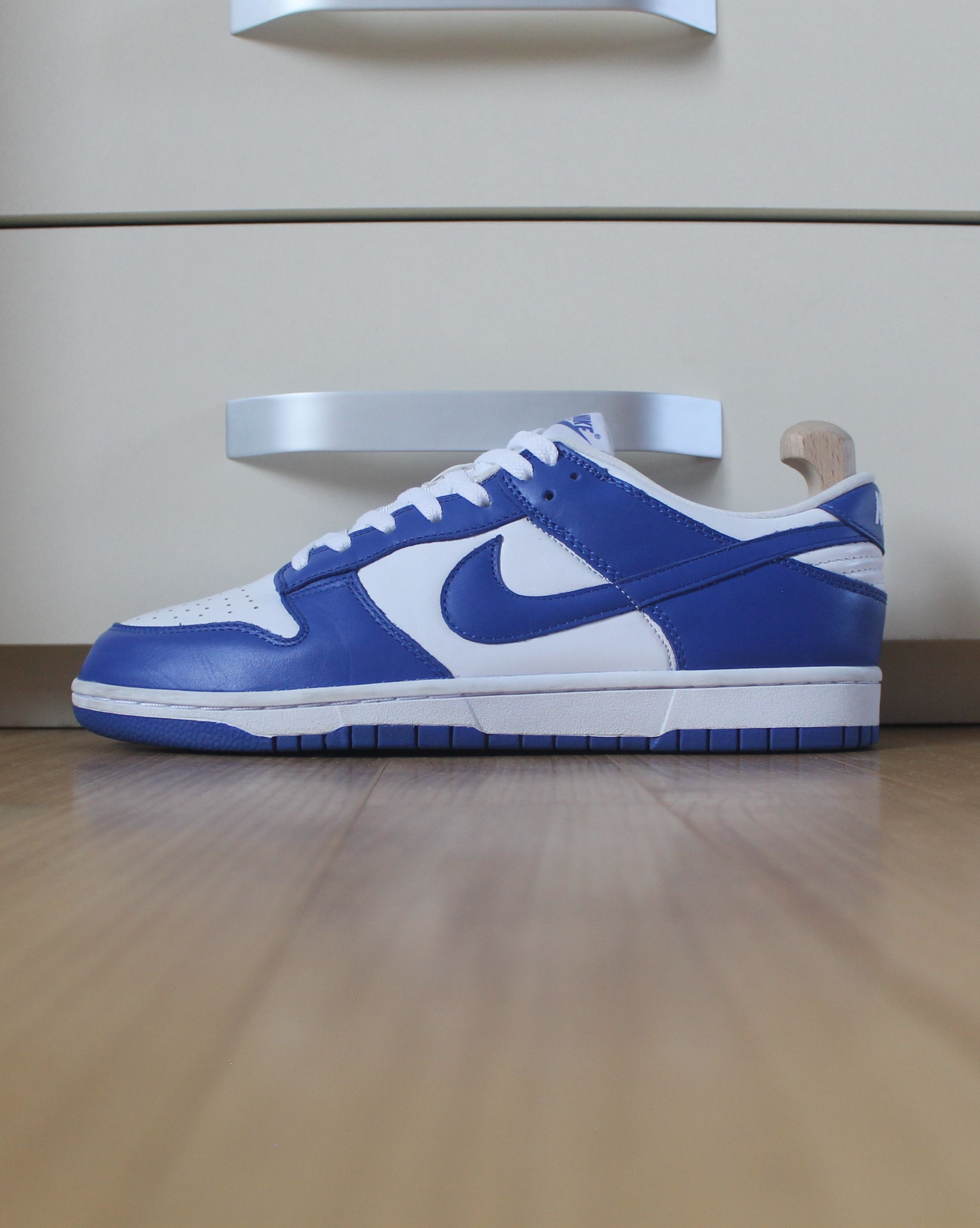 Nike Nike Dunk Low Retro Kentucky Varsity Royal Cobalt Blue White Size US 11 / EU 44 - 6 Thumbnail