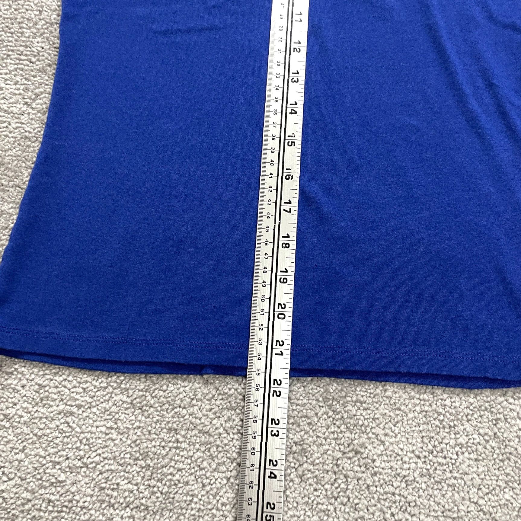 Eddie Bauer VINTAGE Eddie Bauer Women's Shirt Small Blue Long Sleeve V-Neck Casual Cotton Basic 90s Womens Size S / US 4 / IT 40 - 6 Thumbnail