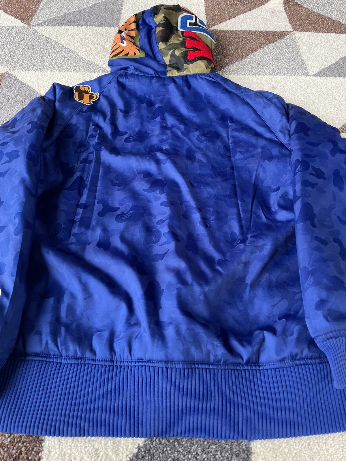Bape Bape ABC Jacquard Camo Shark Heavy Jacket Size US L / EU 52-54 / 3 - 11 Thumbnail