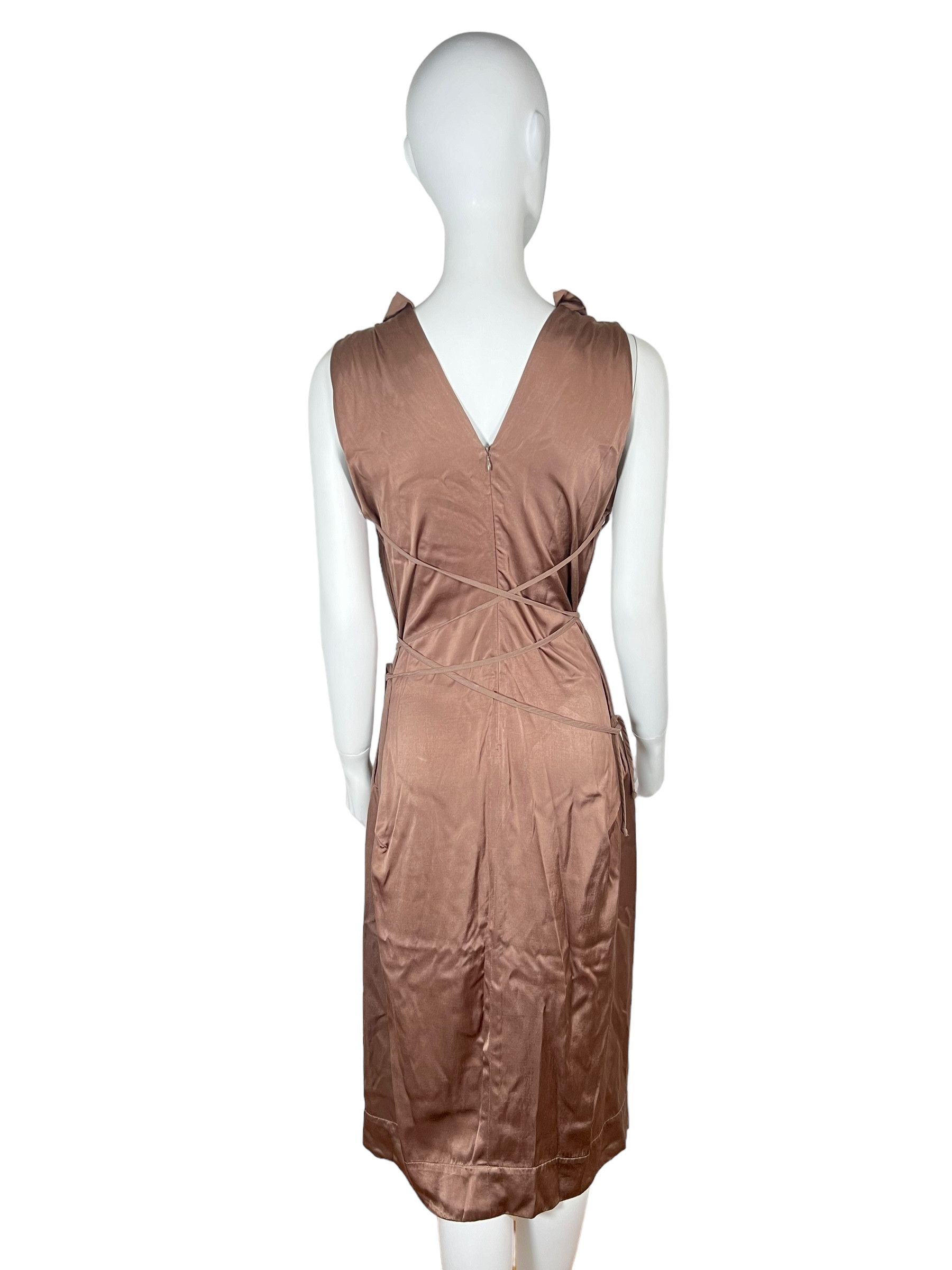 vivienne westwood brown dress Vivienne Westwood Draped Dress main image 0