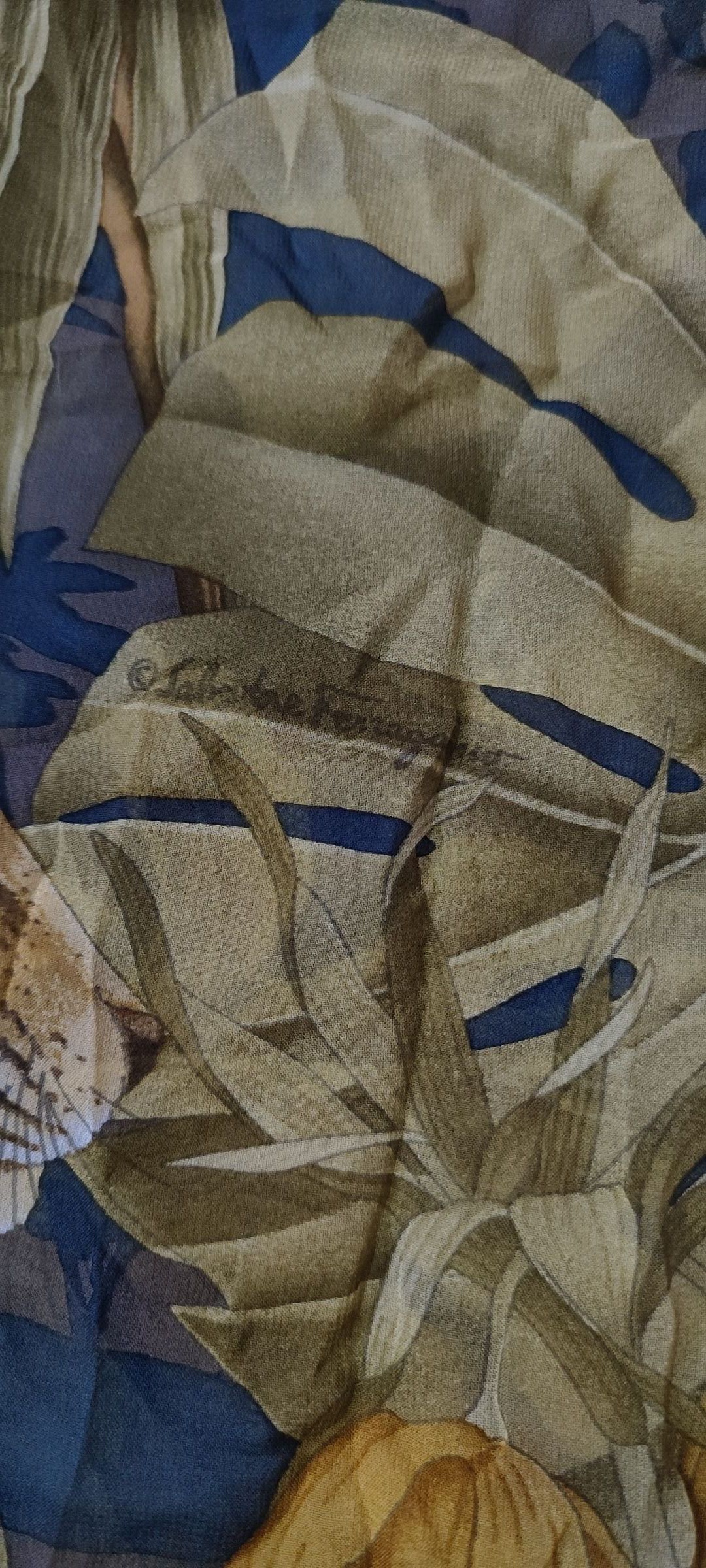 Salvatore Ferragamo Salvatore Ferragamo Leopard Silk Scarf Size ONE SIZE - 14 Thumbnail