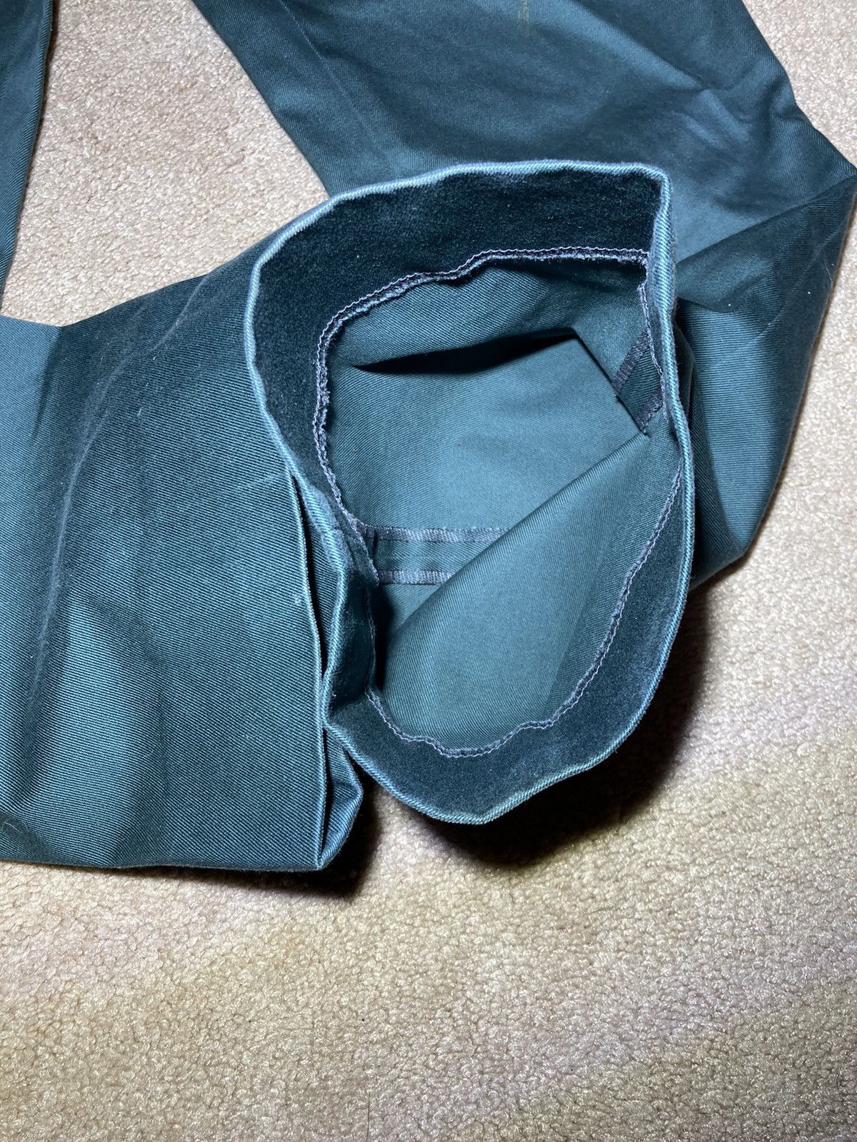 Raf Simons FW17 Raf Simons Green Cropped Chino Pants 44 2017 Fall Faded Size US 28 / EU 44 - 6 Thumbnail