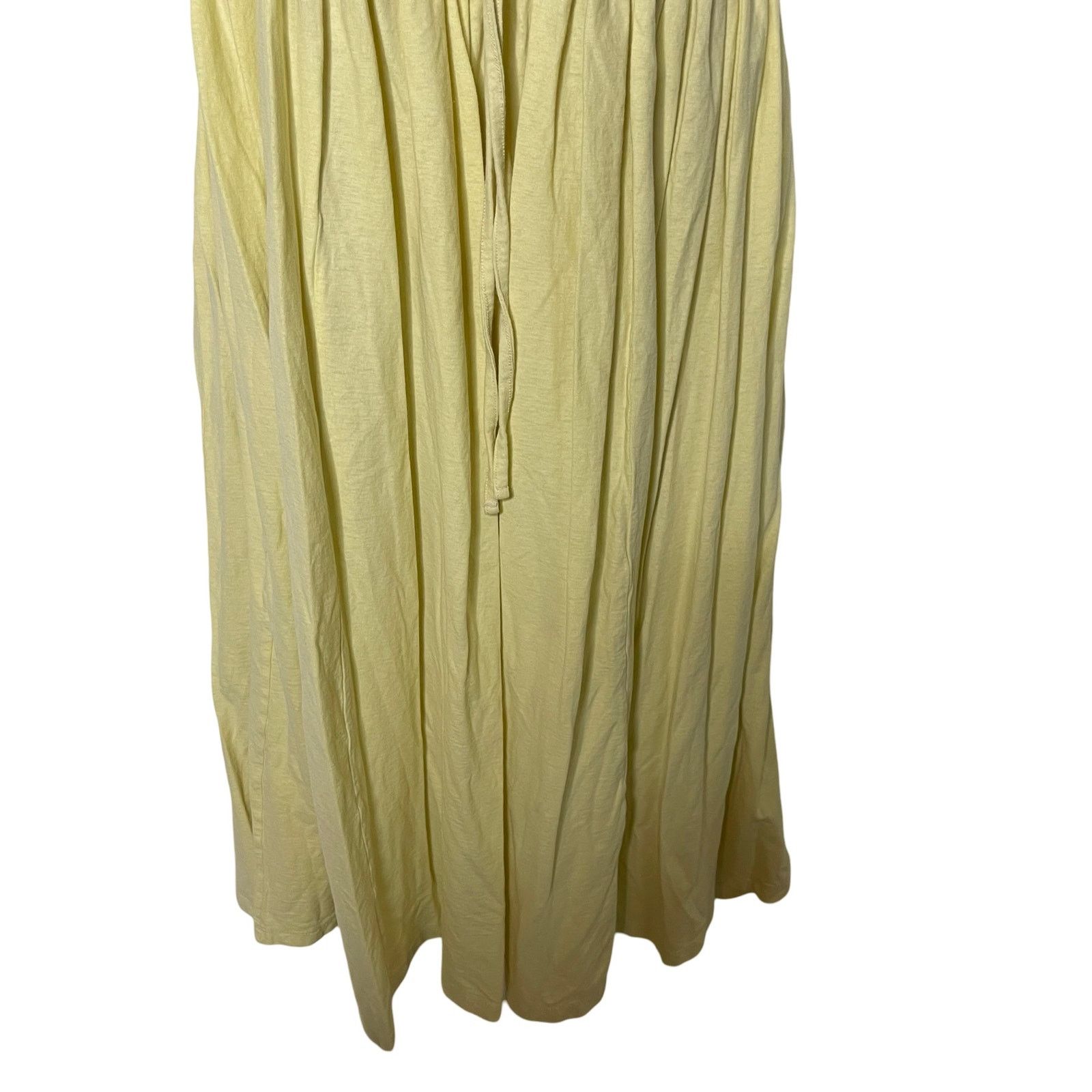 Ulla Johnson Ulla Johnson Freya Yellow Jersey Cotton midi Sun Dress sz 8 Size M / US 6-8 / IT 42-44 - 8 Thumbnail