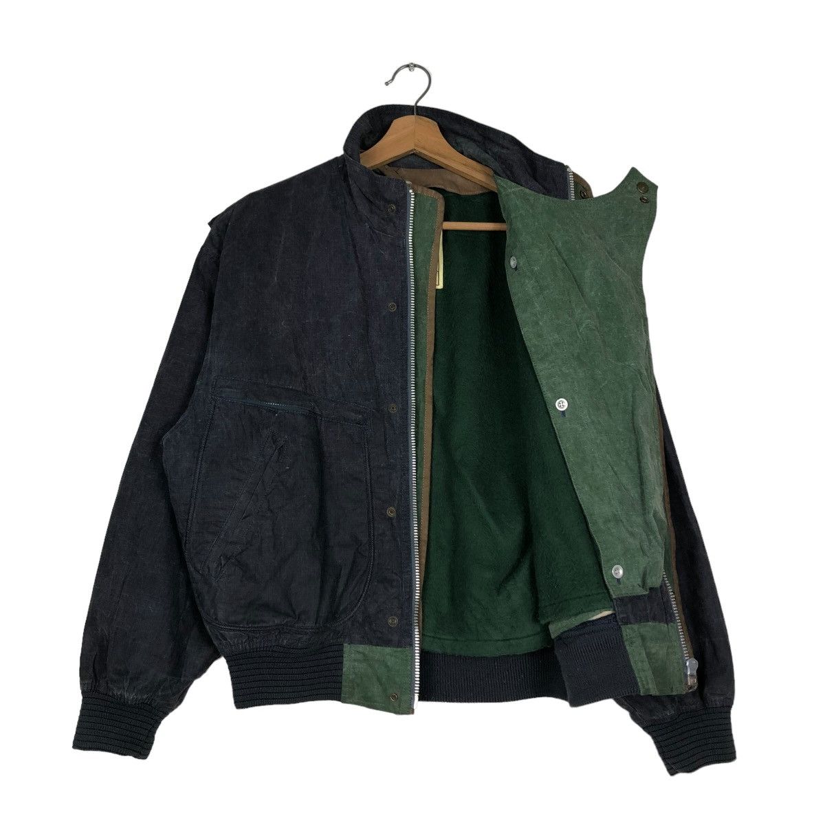 Japanese Brand 🔥VINTAGE BOMBER JACKET PARACHUTE BIKER FLYING GEAR SCENE Size US M / EU 48-50 / 2 - 13 Thumbnail
