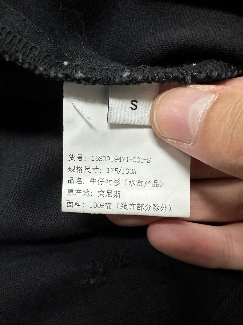 Givenchy Givenchy Bullet Hole Denim Shirt Jacket Size US S / EU 44-46 / 1 - 4 Thumbnail