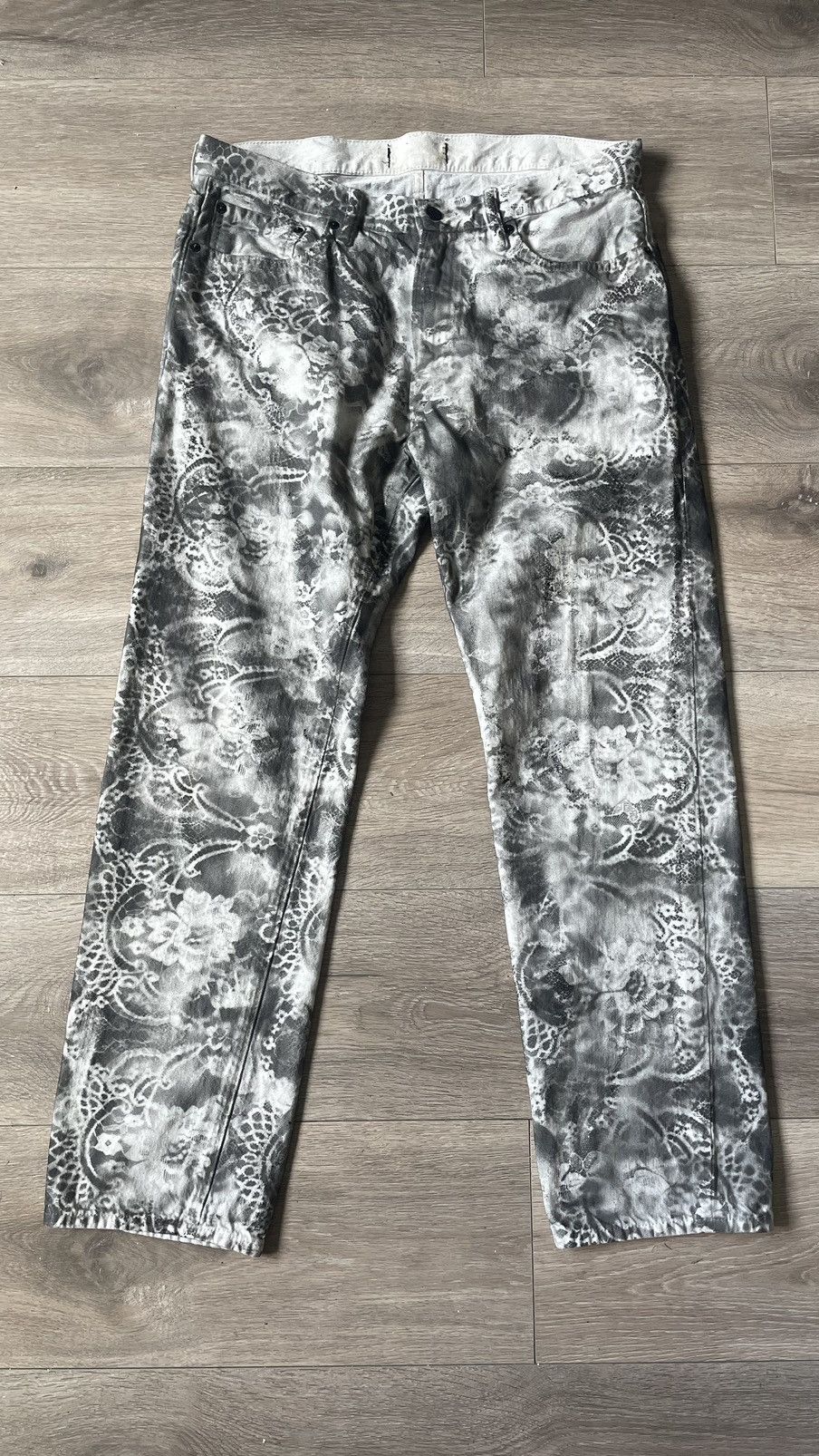 Handmade Honeymoon Hand Painted Denim Size US 32 / EU 48 - 1 Thumbnail