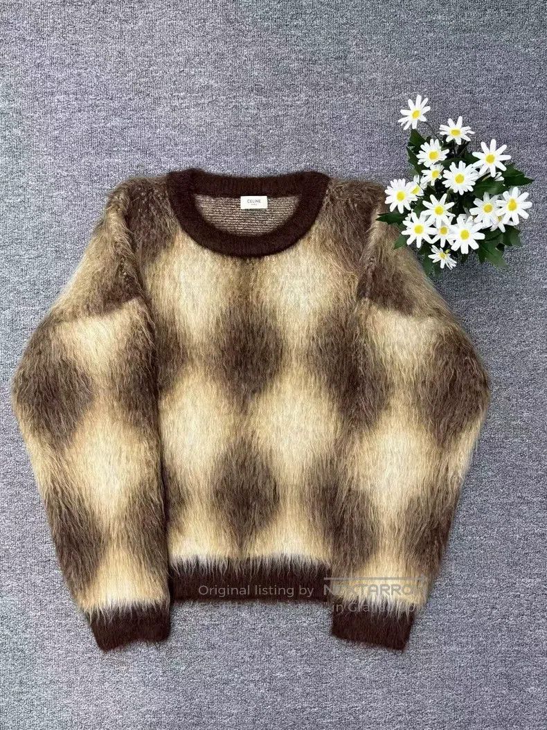 Celine CELINE Mohair Sweater Size US S / EU 44-46 / 1 - 1 Thumbnail