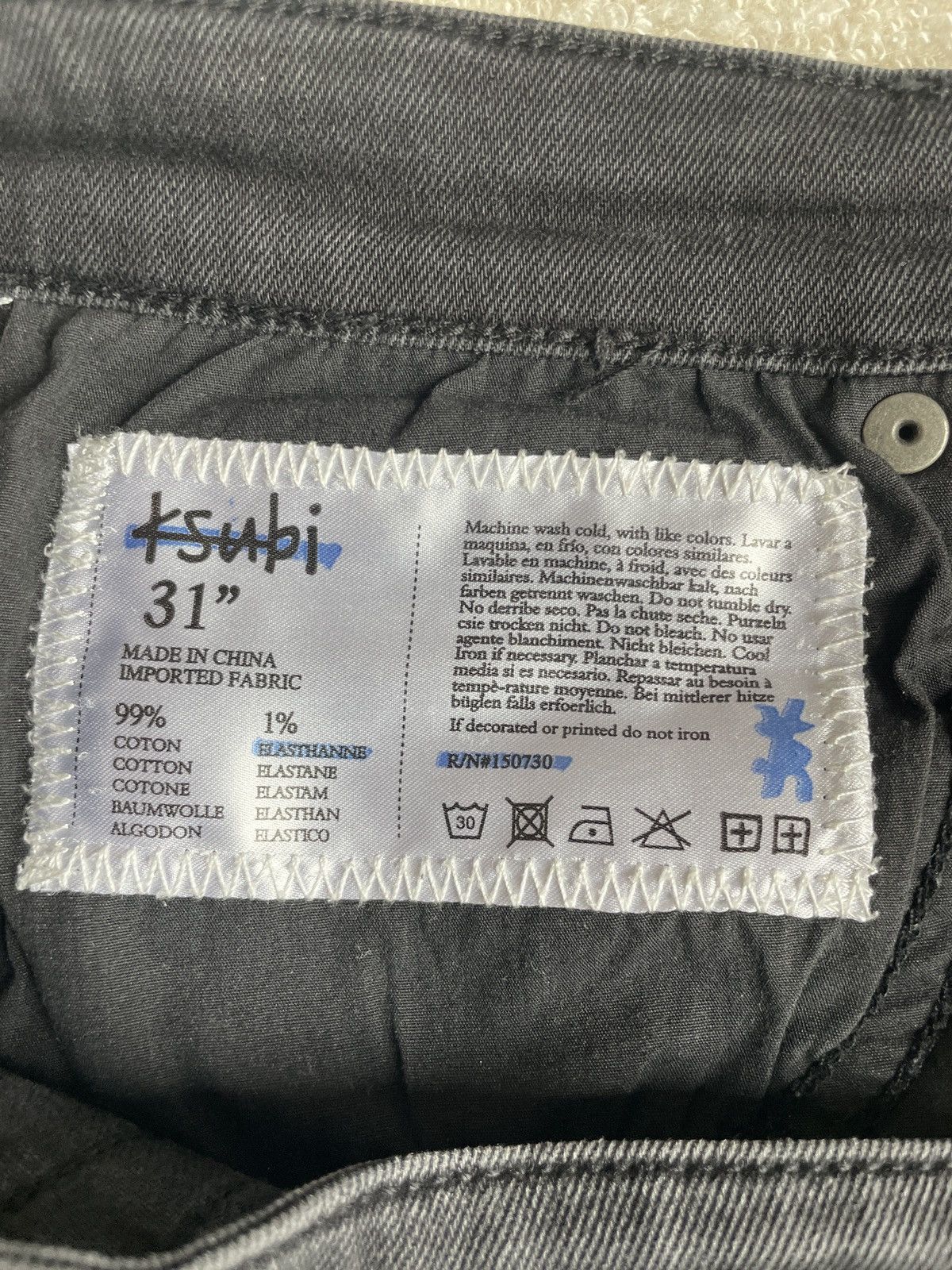 Ksubi ksubi chitch wolf gang trashed denim size 31 Size US 31 - 7 Thumbnail