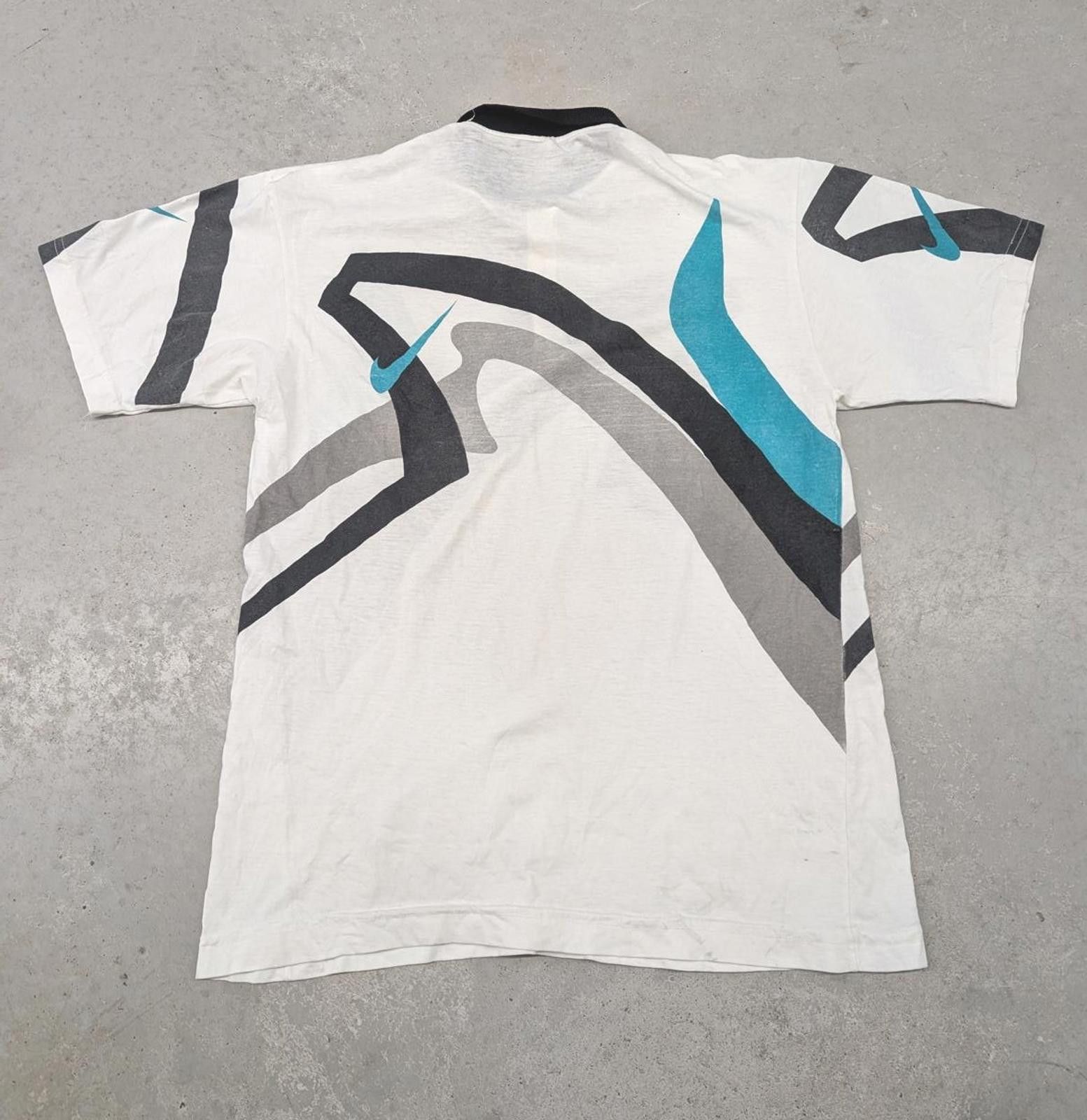Nike Rare Vintage 90s Andre Agassi Nike Boot Tennis Polo Shirt Size US L / EU 52-54 / 3 - 4 Thumbnail