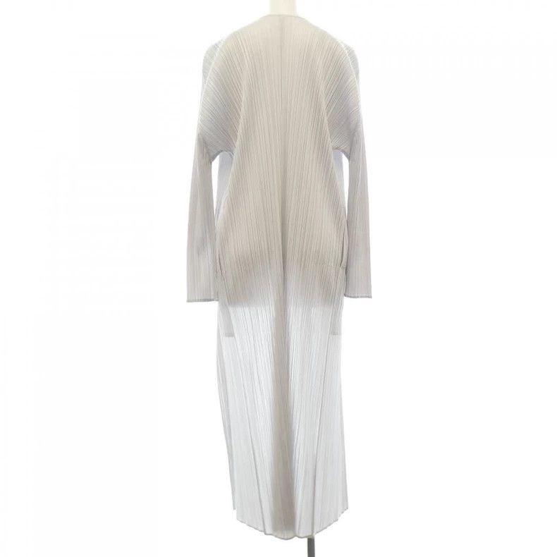 Issey Miyake Issey Miyake size:2 A long grey pleated cardigan Size XS / US 0-2 / IT 36-38 - 2 Thumbnail