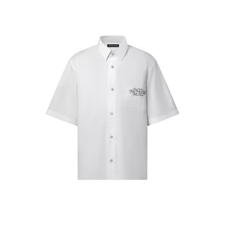 Louis Vuitton Embellished Short-Sleeved Shirt Size US S / EU 44-46 / 1 - 1 Thumbnail