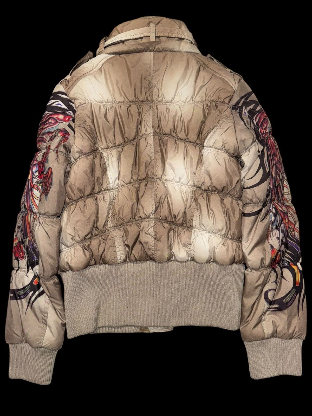 Other Derek Heart puffer jacket like Ed Hardy Y2K Size M / US 6-8 / IT 42-44 - 2 Thumbnail