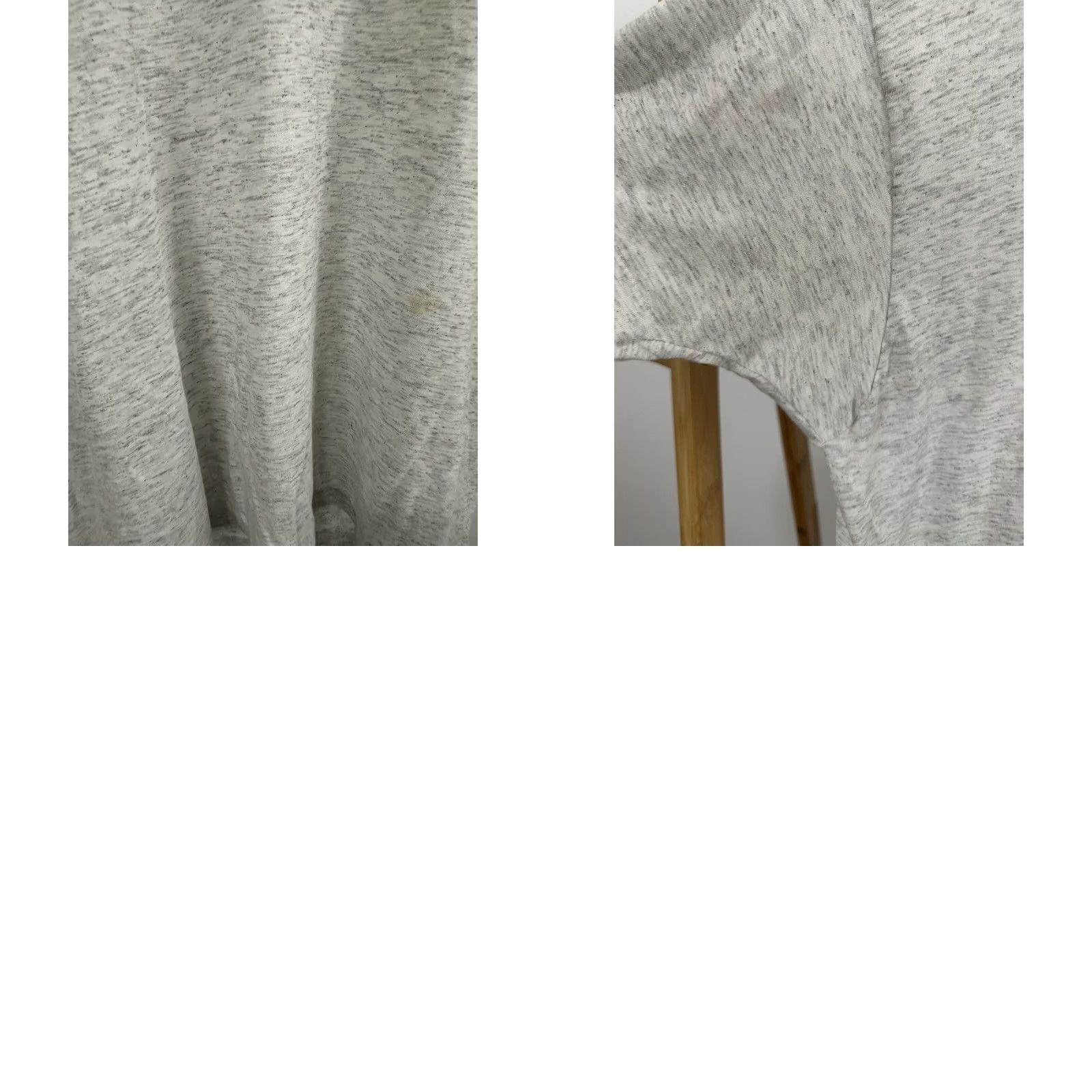 Vintage VTG 80s Lab Staffers Super Worn Paper Thin Burnout WIP Work T-Shirt Size L Shirt Mens Heather Gray Distressed Grunge 90s Size US L / EU 52-54 / 3 - 8 Thumbnail