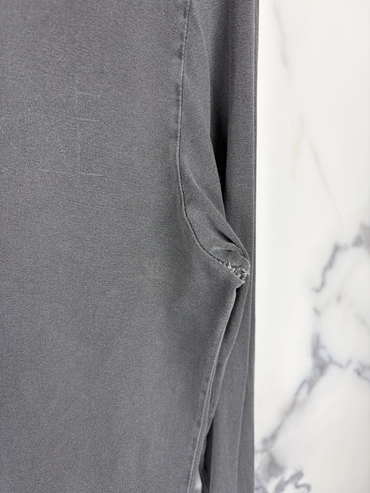 Raf Simons AW04 Raf Simons Waves Rave Signal Gray Longsleeve Tshirt Size US M / EU 48-50 / 2 - 7 Thumbnail