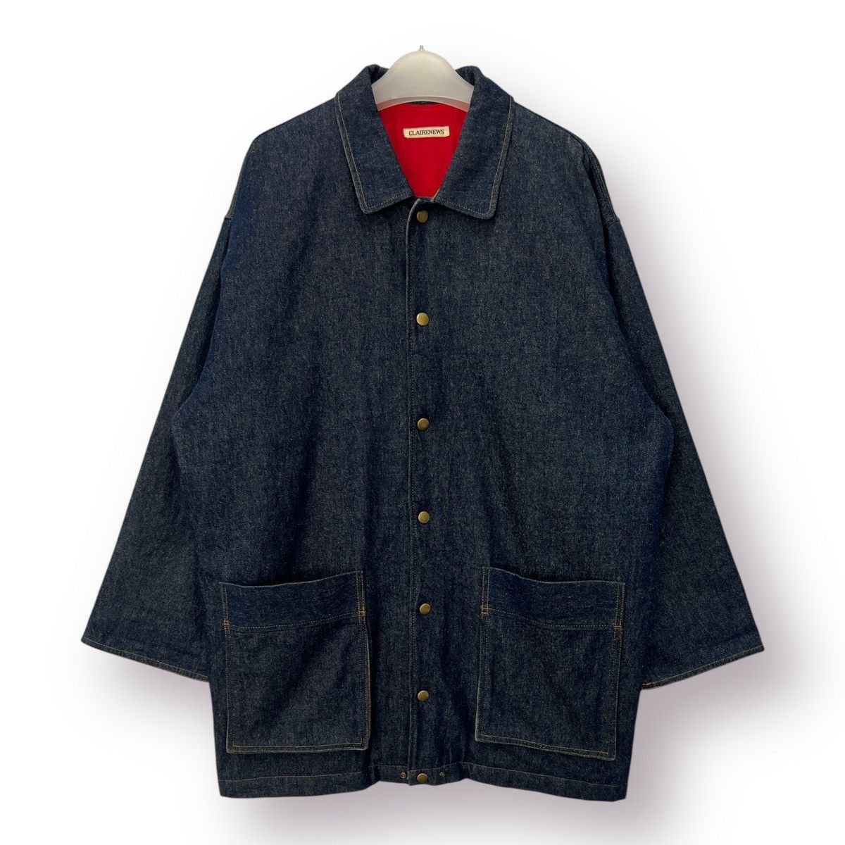 Kapital 🔥Workers Clairenews denim Amekaji Chore Jacket - M Size US M / EU 48-50 / 2 - 1 Thumbnail