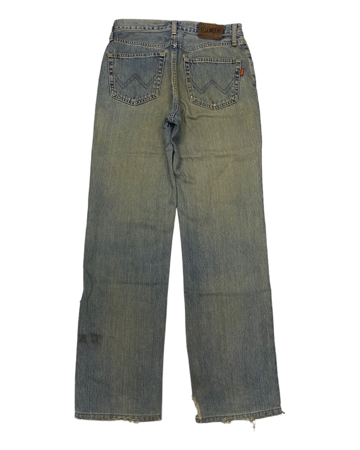 Edwin × Hysteric Glamour × If Six Was Nine RUSTY DISTRESSED DENIM EDWIN US VINTAGE DENIM JEANS Size US 29 - 2 Thumbnail