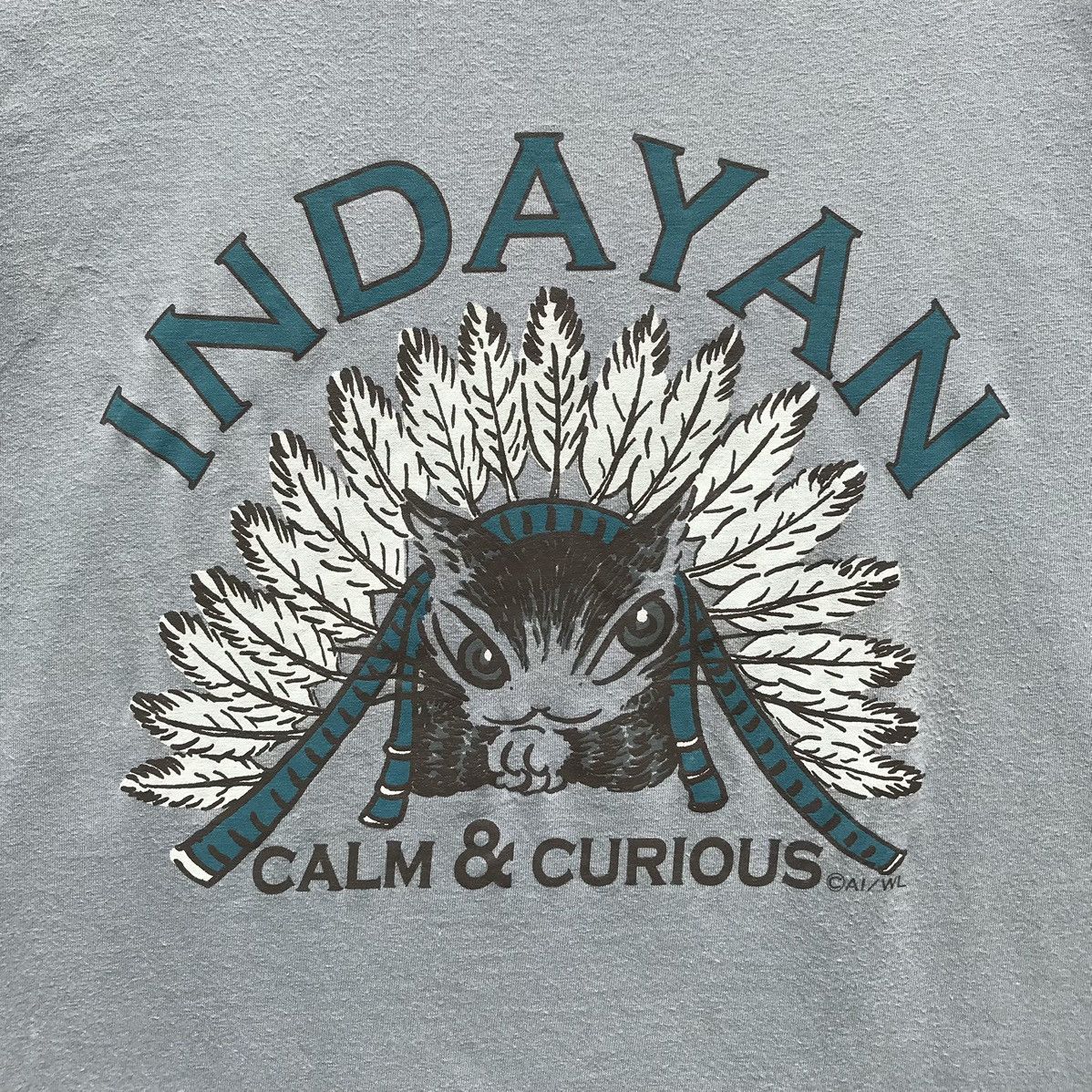 Japanese Brand × Vintage Vintage Wachifield Cat Indayan Tee Wachifield Size US S / EU 44-46 / 1 - 7 Thumbnail