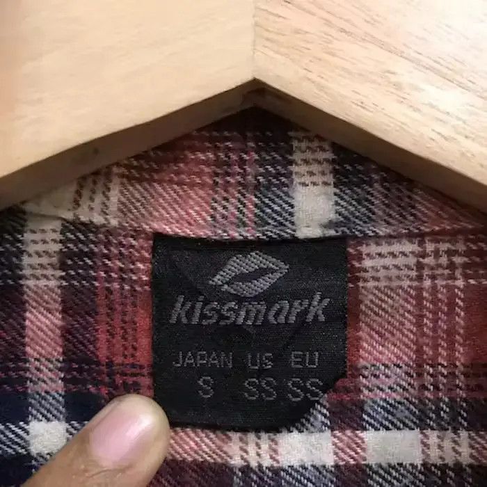 Flannel Japanese Brand Kissmark Plaid Tartan Flannel Shirt Size US XS / EU 42 / 0 - 5 Thumbnail